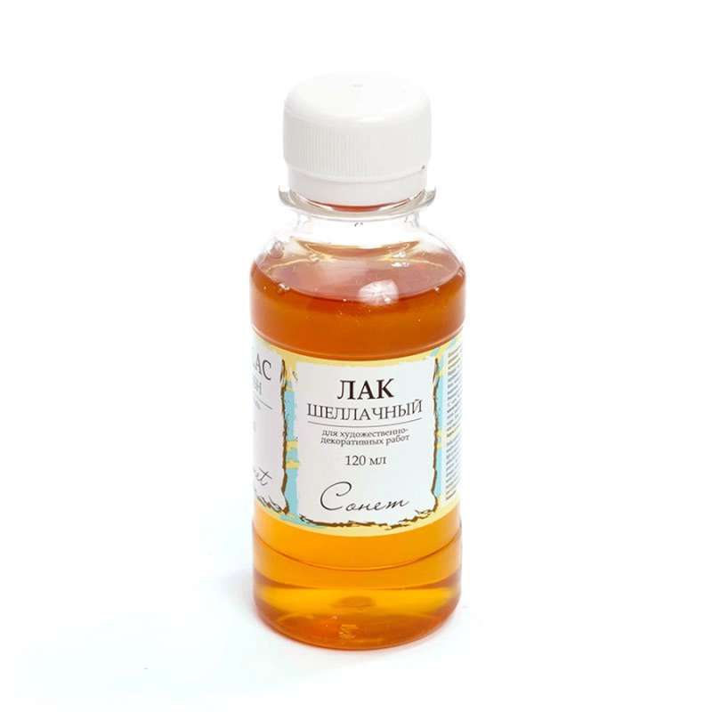 Shellac lacquer for decorative work 120 ml