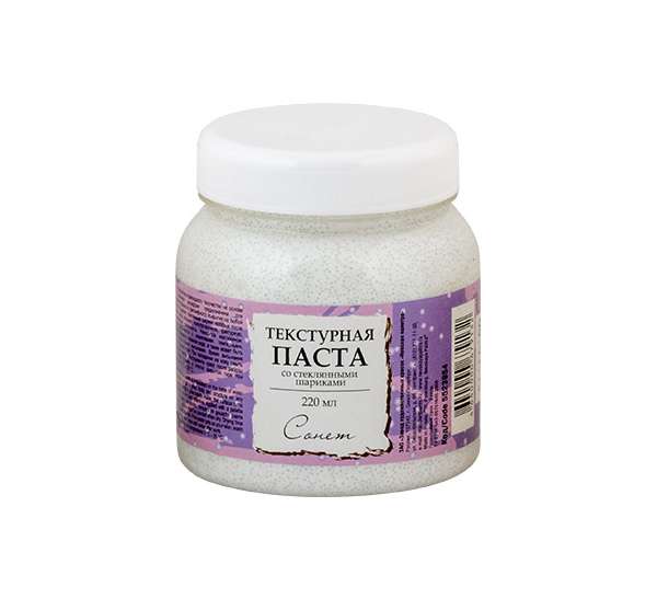 Textured paste Sonnet 220 ml with glass beads