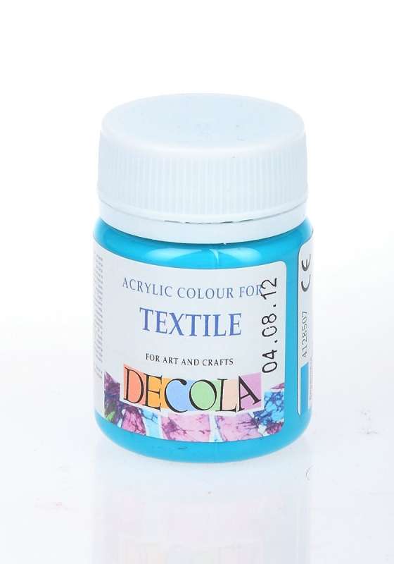 Acrylic Fabric Paint 50 ml Turquoise
