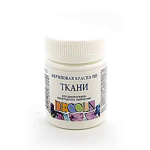 Acrylic fabric paint 50 ml White