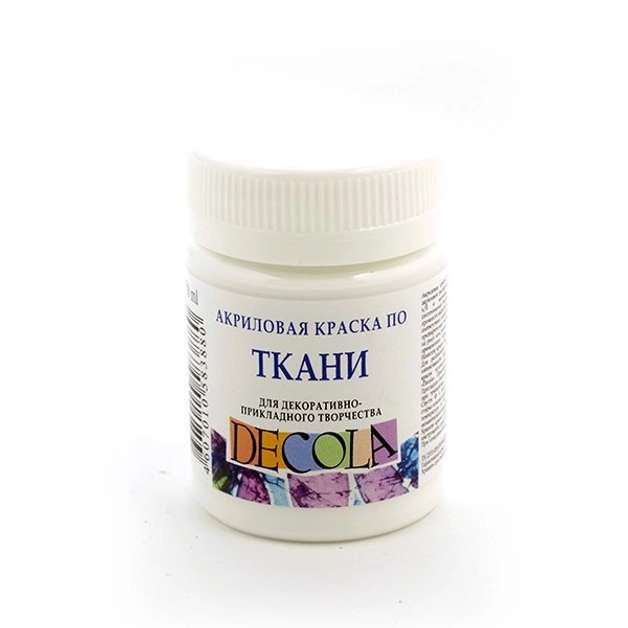 Acrylic fabric paint 50 ml White