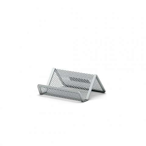 Metal Business Card Holder ErichKrause® Compass, Classic, Silver