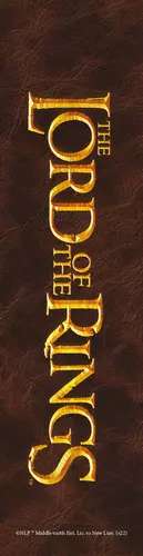 The Lord of the Rings. Bookmark with Elastic