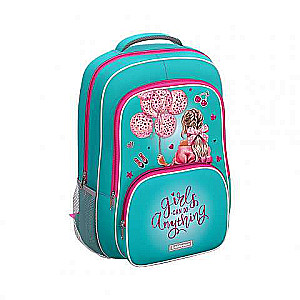 Backpack 44x23x33, 20L ErichKrause EasyLine with 2 compartments, Girly Day