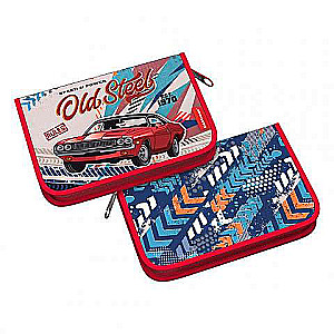 Bookcase pencil case without filling ErichKrause® 135x205x30mm Vintage Car