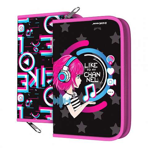 ErichKrause® Classic Book Pencil Case without Filling 135x205x30mm Top Blogger