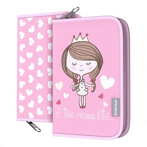 ErichKrause® 135x205x30mm Pastel Classic Hard Cover Pencil Case without Filler