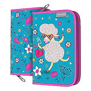 ErichKrause® Book-style Pencil Case without Filling 135x205x30mm Flower