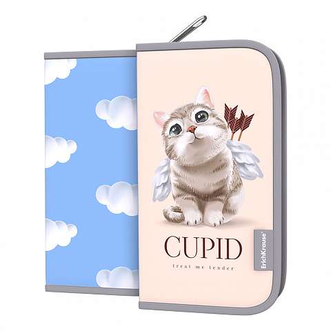 ErichKrause® Hard Case Pencil Case 110x205x25mm Cupids