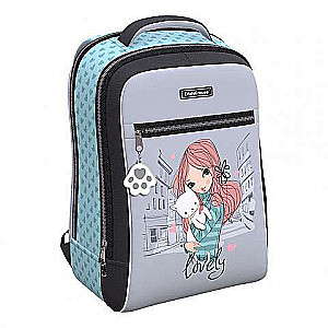 Backpack 44x21x29, 540g. 18L ErichKrause ErgoLine Urban Romantic Girl