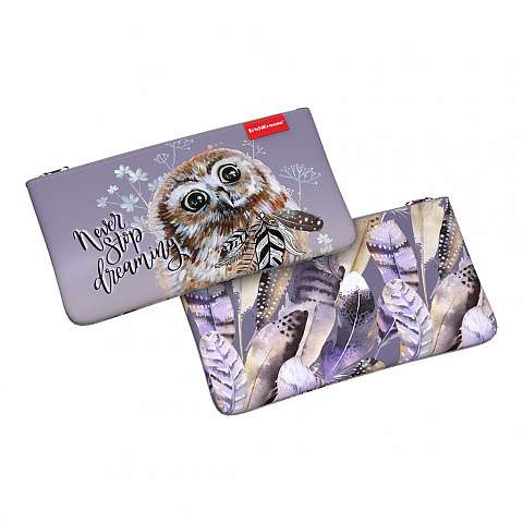 Envelope Pencil Case ErichKrause® 207x114mm Dreamy Owl