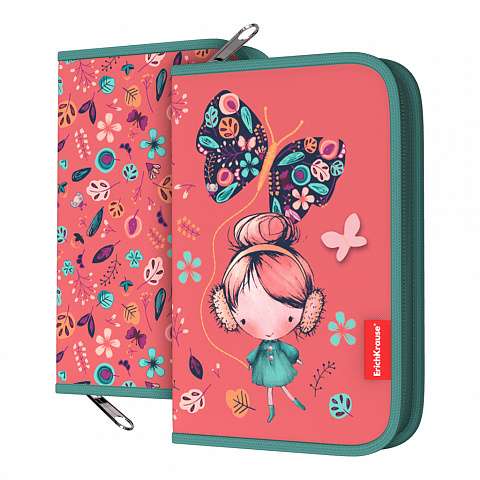 Book-style Pencil Case without Filler ErichKrause® 135x205x30mm Autumn Walk