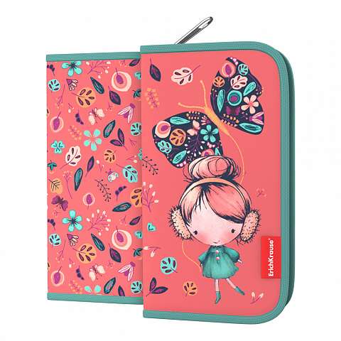 ErichKrause® Zipper Pencil Case 110x205x25mm Autumn Walk