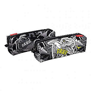 Pencil case 1-compartment without accessories 210x70x70 ErichKrause, quadro Dinosaur Park
