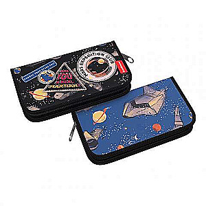 ErichKrause® Book Pen Case without contents 110x205x25mm Red Planet