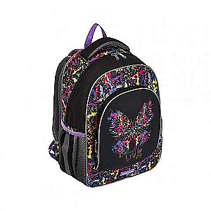 Backpack 28x39x14, 520g. 15 L ErichKrause Ergo Line, Butterfly