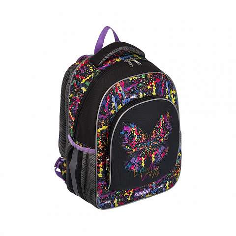 Backpack 28x39x14, 520g. 15 L ErichKrause Ergo Line, Butterfly