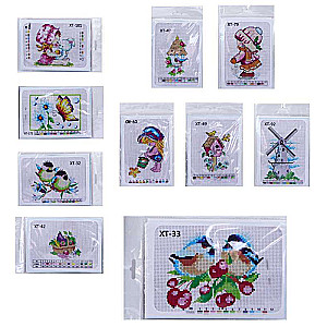 Cross Stitch Kit 14 x 20 cm