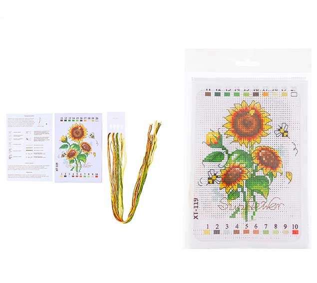Cross Stitch Kit 14 x 20 cm
