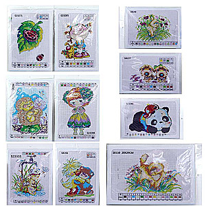Cross-stitch kit 20 x 29 cm
