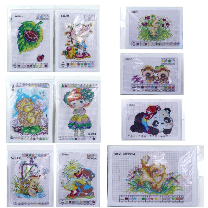 Cross-stitch kit 20 x 29 cm
