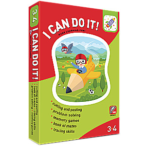 I Can Do It! Activity pack for children aged 3-4 I can do it! Set of 5 notebooks. 3-4 years