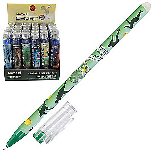 Gelroller mit löschbaren Tinte SPORT, BLAU