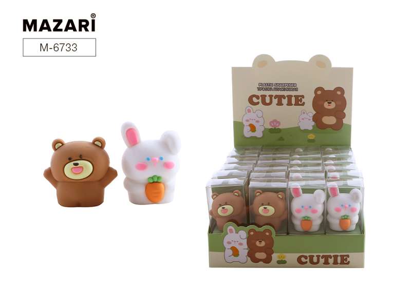 Plastic sharpener CUTIE