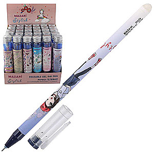 Stylish Gel Pen with Erasable Ink, BLUE