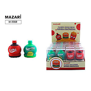 Plastic sharpener BOTTLE