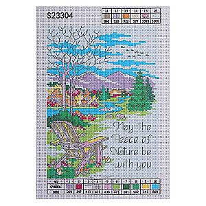 Cross Stitch Kit 20 x 29 cm