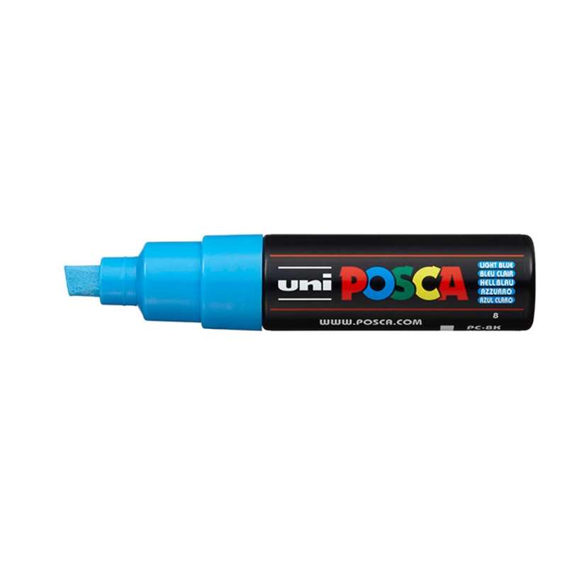 Water-based marker UNI Posca PC-8K blue