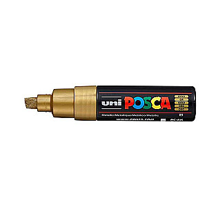 Water-based marker UNI Posca PC-8K gold