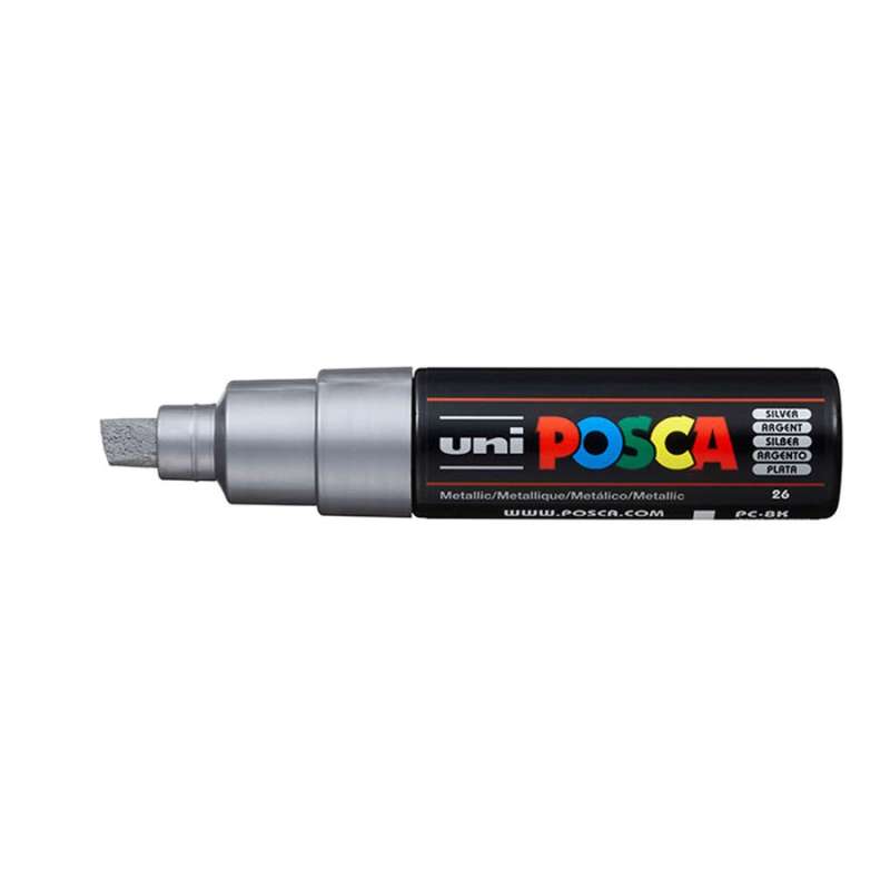Water-Based Marker UNI Posca PC-8K Silver