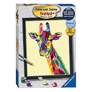 Painting by numbers 30 x 24cm Giraffe