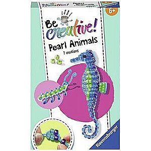 Creative Set - BeCreative Pearl Animals Seahorse