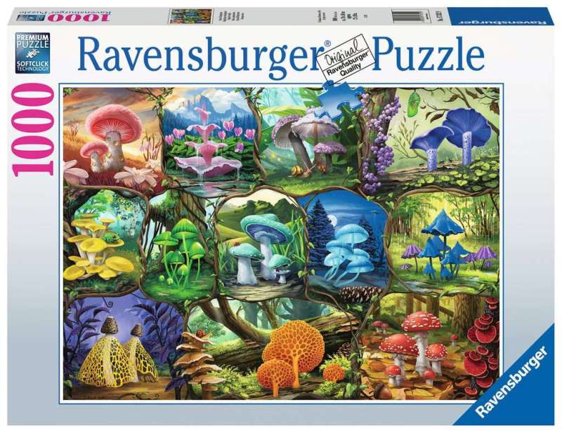 Puzzle 1000 Beautiful Mushrooms