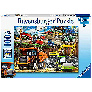 Puzzle 100 Construction Vehicles