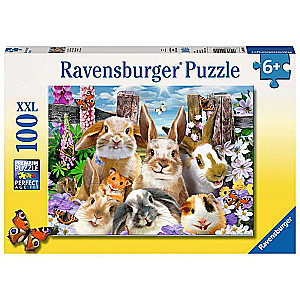 Puzzle 100 Rabbit Selfie