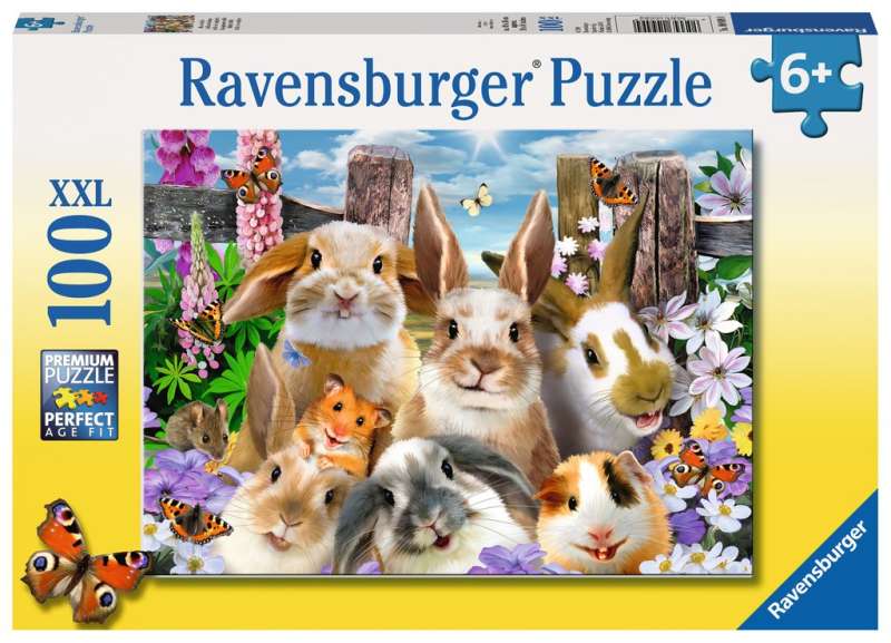 Puzzle 100 Rabbit Selfie