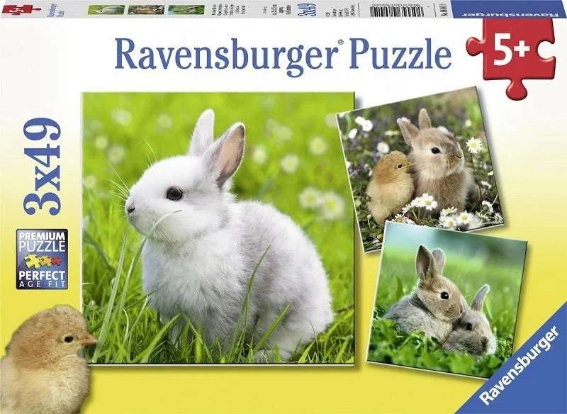 Puzzle 3x49 Rabbits