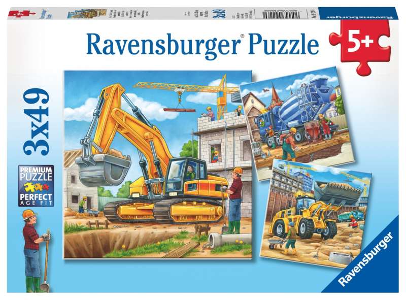 3x49 Puzzle Construction Equipment
