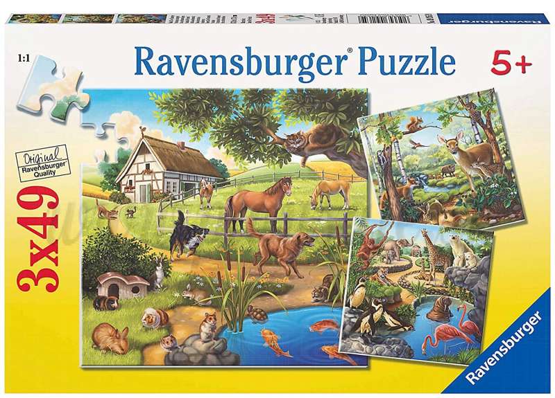 Puzzle 3x49 Animals