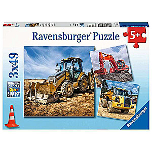 Puzzle 3x49 Digger at work!
