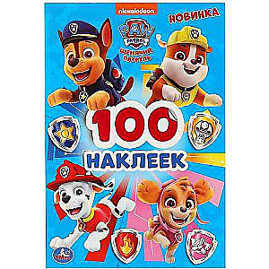 Paw Patrol. Album of 100 Stickers Small Format.