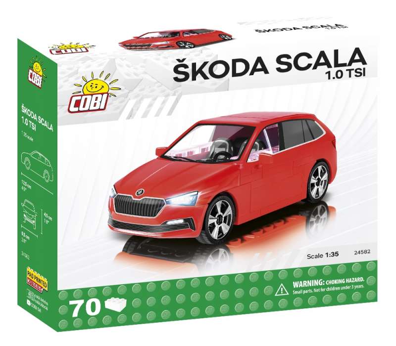 Constructor - COBI Skoda Scala 1.0 TSI 70 pcs.