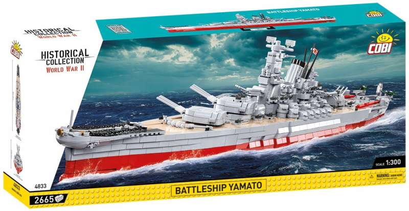 Constructor - COBI Battleship Yamato, 2665 pieces