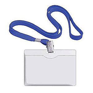 Identifikationsschild FOROFIS 90x58mm horizontal mit Band
