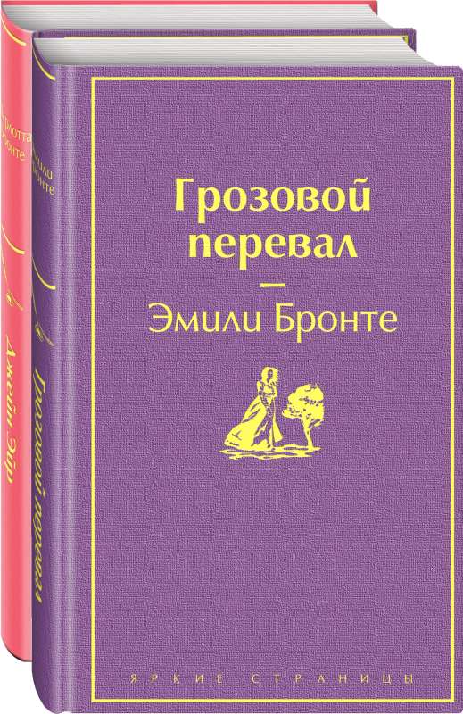 The Great Novels of the Brontë Sisters Set of 2 Books: Wuthering Heights, Jane Eyre