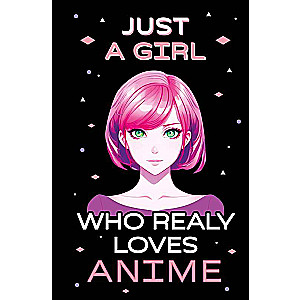 Sketchbook. Just A Girl Who Loves Anime 138х212 mm